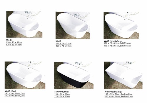 Badewanne acrylbadewanne - badewanne,