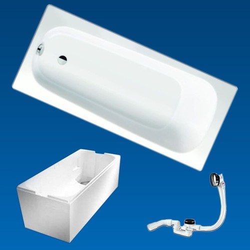 Stahl badewanne 170x75 made - badewanne, by