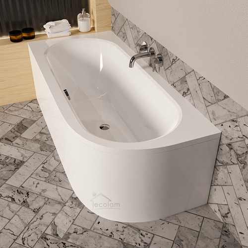 Raumsparende badewanne - raumsparende,