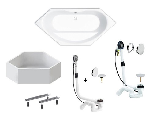 Acryl eck badewanne - eck,