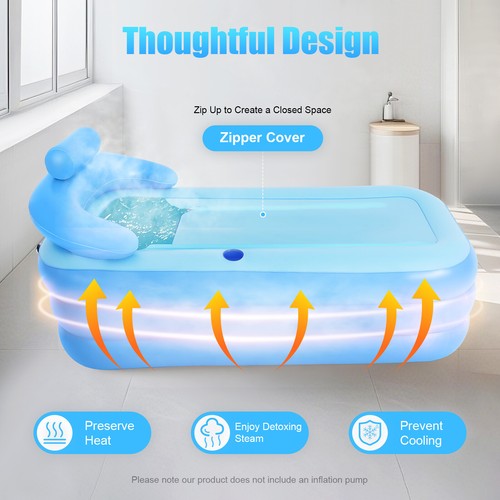 Aufblasbare badewanne - aufblasbare,