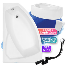 Eckbadewanne Kopfstütze