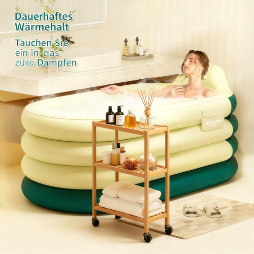 Faltbare badewanne aufblasbar - badewanne,