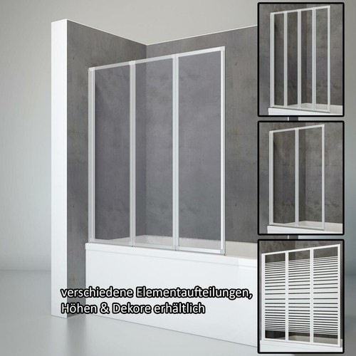 Badewannenfaltwand