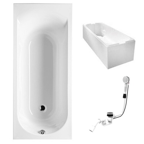 Badewanne rocky weiss - badewanne, x