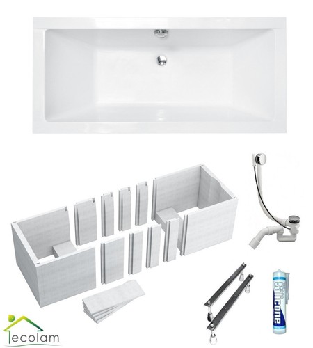 Badewanne acrylwanne 155x70 - acrylwanne,