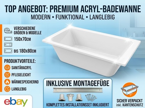 Premium badewanne acryl - premium,