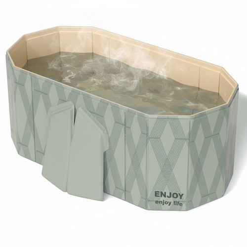 Faltbare badewanne 120 - 120, cm
