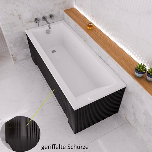 Badewanne acrylwanne 140 150 - acrylwanne,